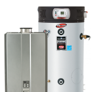 Water heating systems we service, repair and install