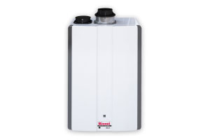 Rinnai Condensing tankless water heaters.